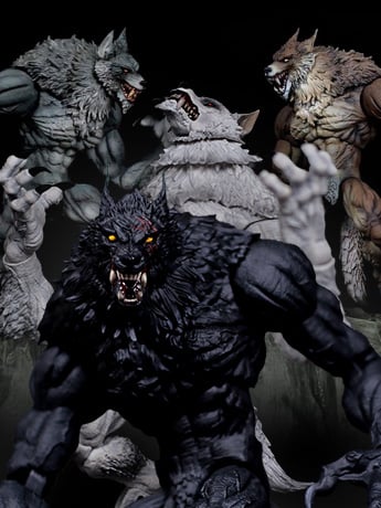 Image of The Crypt: Great Wolves Action Figures & More!
