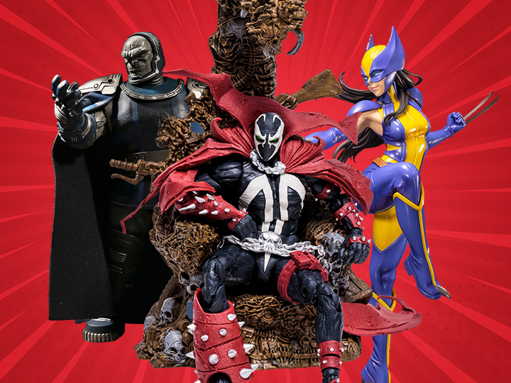 Image of Comic Figures, Statues, Apparel & More!