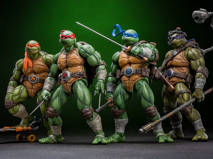 LingJiHun Teenage Mutant Ninja Turtles Action Figures