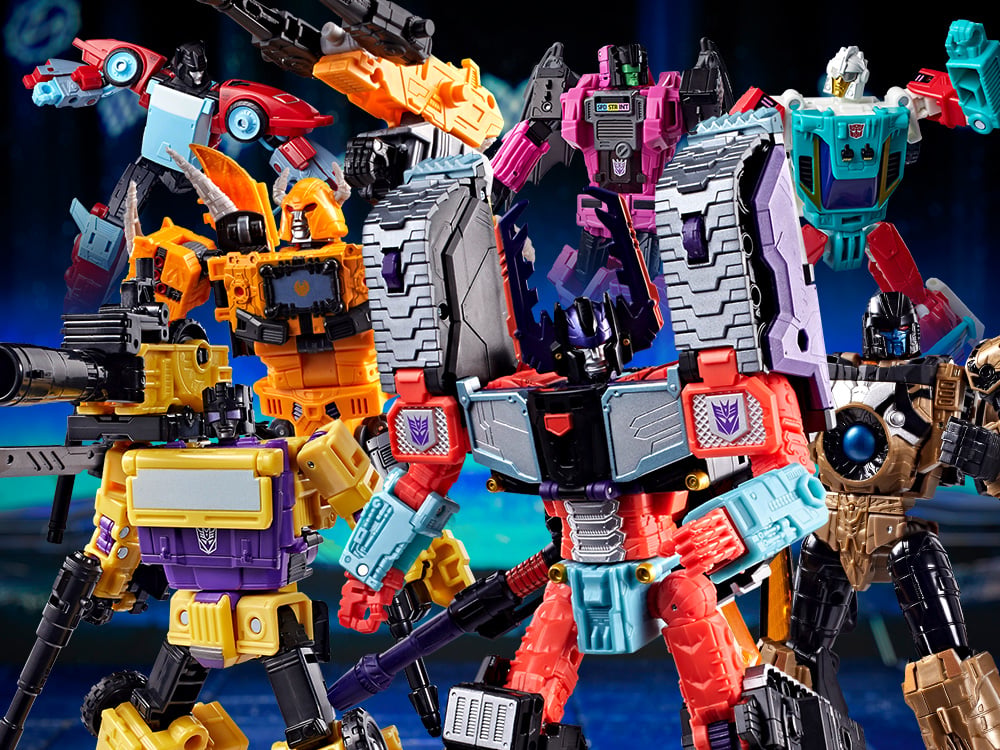 Image of Transformers: Age of the Primes Titan, Commander, Leader, Voyager and Deluxe Class Figures
