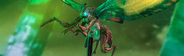Image of Godzilla x Kong: The New Empire Mothra Soft Vinyl Statues & More!