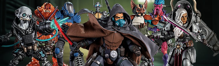 Image of Cosmic Legions: Mortal Thorn Action Figures, Accessories & More!