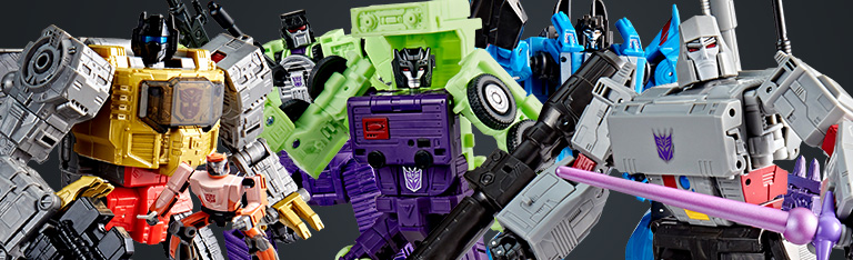 Image of Transformers Studio Series Megatron, Scavenger, Mixmaster, Grimlock, Thundercracker & More!