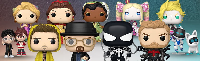 Image of Funko Pop! Marvel, Breaking Bad, RE:Zero, Disney Princesses & More!