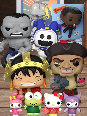 Funko Pop! Marvel, One Piece, Iron Giant, Treasure Planet, Sanrio & More!