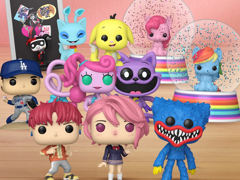 Image of Funko Pop! Dandadan, Poppy Playtime, Neopets, MLP, Harley Quinn, MLB & More!