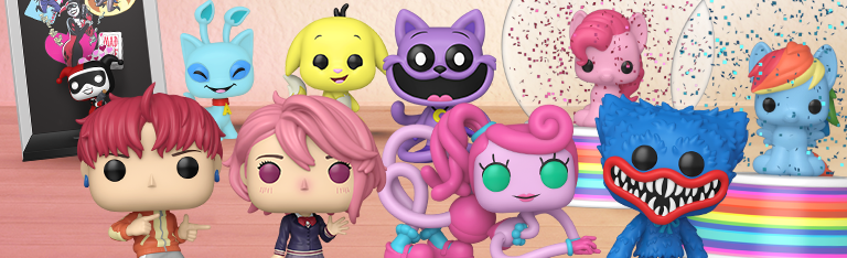 Image of Funko Pop! Dandadan, Poppy Playtime, Neopets, MLP, Harley Quinn, MLB & More!