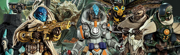 Image of Cosmic Legions Action Figures