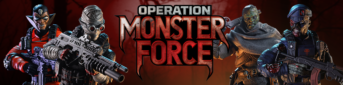 Operation: Monster Force 1/12 Scale Action Figures