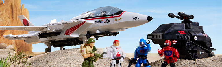 G.I. Joe Mega Bloks Skystriker XP-14F vs. Cobra H.I.S.S. Collector Building Set
