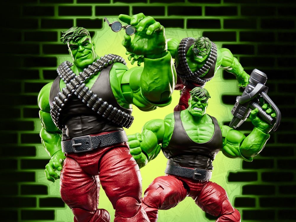 Image of Marvel Legends Professor Hulk Deluxe Action Figure & More!