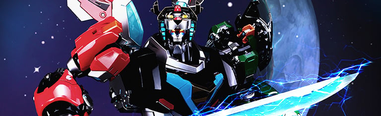 Image of Voltron: Legendary Defender Carbotix 10th Anniversary Voltron Action Figure
