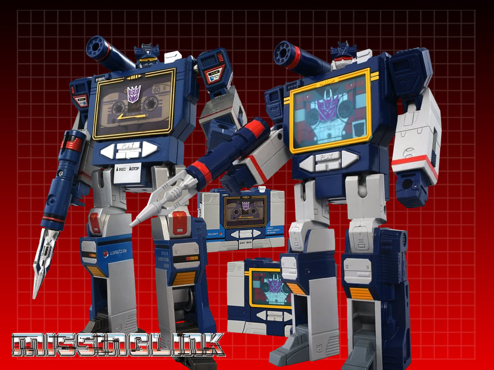 Image of Transformers Missing Link D-01/02 Soundwave & More!