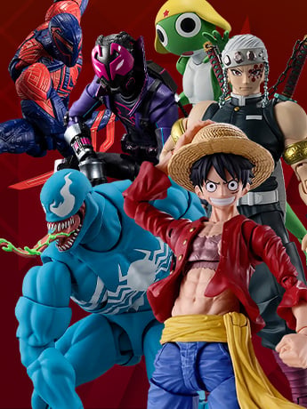 Tamashii Nations: Marvel, One Piece, Legend of Zelda, Demon Slayer, Sgt. Frog, Kamen Rider & More!