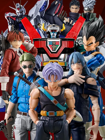 Image of Tamashii Nations: Dragon Ball, Jujutsu Kaisen, Naruto, Frieren, Voltron, Gundam & More!