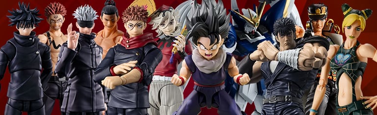 Image of Tamashii Nations: Dragon Ball, Jujutsu Kaisen, FotNS, Gundam, Demon Slayer, JoJo & More!