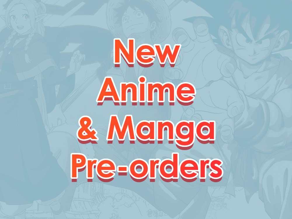 Image of New Anime & Manga Pre-orders