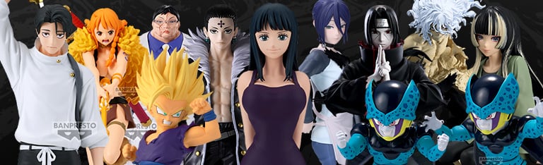 Image of Banpresto: Chainsaw Man, Dragon Ball, HxH, One Piece, Naruto, Dandadan & More!