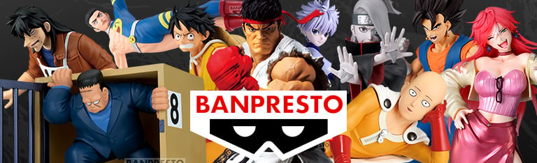 Image of Banpresto: Street Fighter, Dragon Ball, Frieren, JJK, Naruto, One Piece & More!