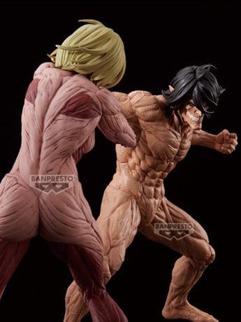 Image of Banpresto: Attack on Titan, Street Fighter, Dragon Ball, Frieren, JJK, Naruto & More!