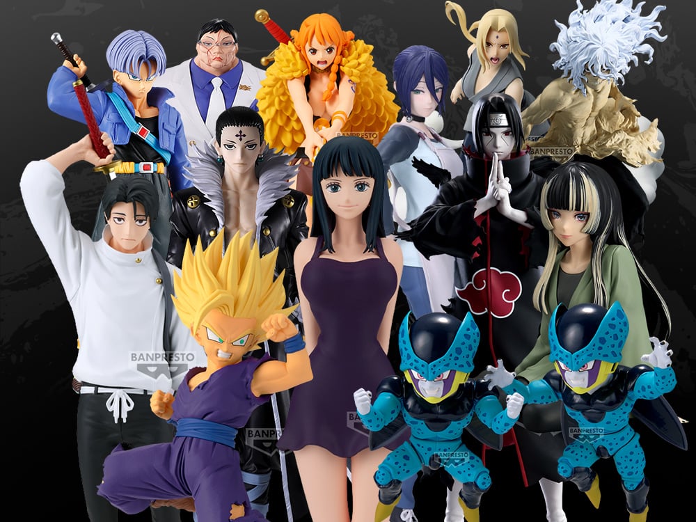 Image of Banpresto: Chainsaw Man, Dragon Ball, HxH, One Piece, Naruto, Dandadan & More!