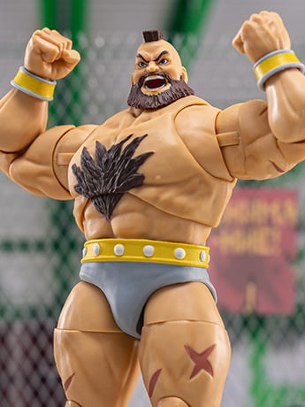 Ultra Street Fighter II: The Final Challengers Zangief (Player 2 Ver.) 1/12 Scale BBTS Exclusive