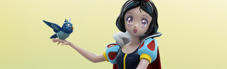 Image of Disney Anime Princess Figures!