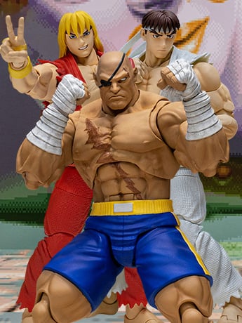 Image of Street Fighter Alpha 3 Storm Arena 1/12 Scale Action Figures & More!