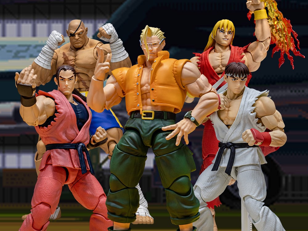 Street Fighter Alpha 3 Storm Arena 1/12 Scale Action Figures & More!