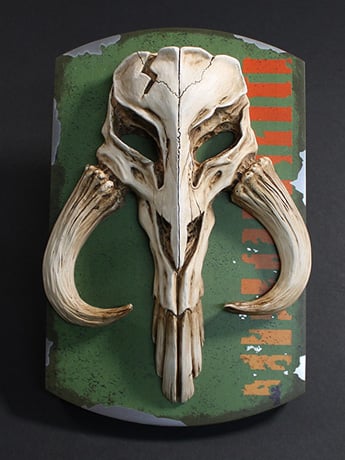 Image of Regal Robot: Boba Fett Mythosaur Skull Plaque & More!