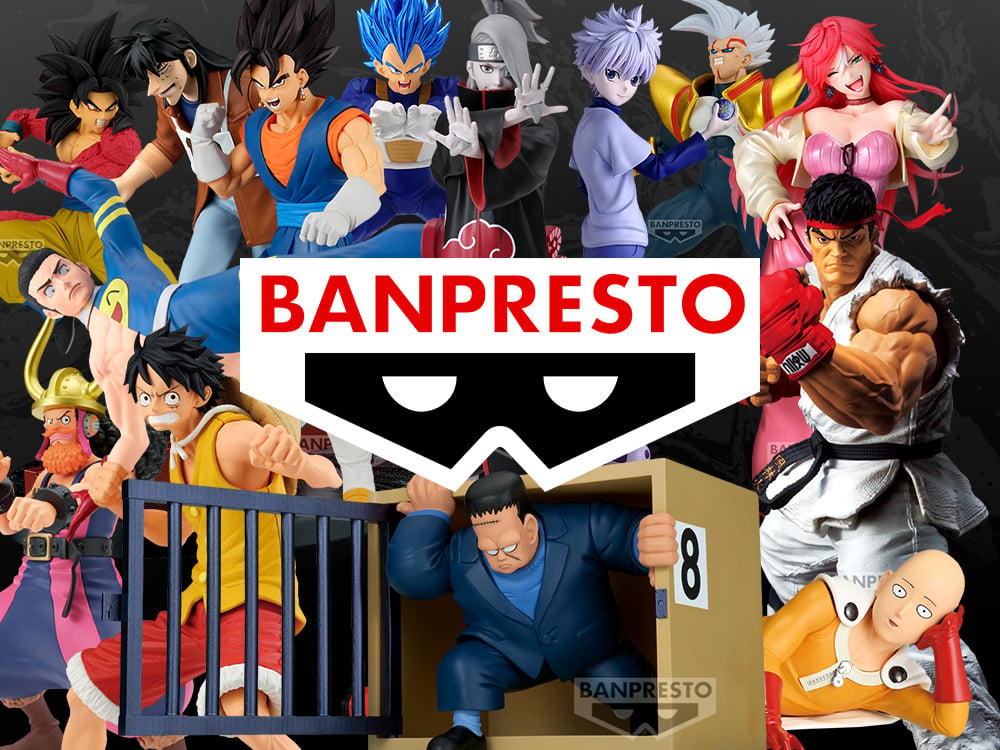 Image of Banpresto: Street Fighter, Dragon Ball, Frieren, JJK, Naruto, One Piece & More!