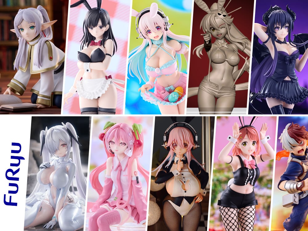 Furyu: BiCute, Muchute, Tenitol & Noodle Stopper Figures