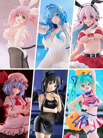 Image of Furyu: BiCute, Muchute, Tenitol & Noodle Stopper Figures