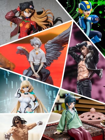 Image of New Sega Anime & Video Game Figures