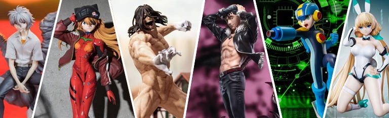 Image of New Sega Anime & Video Game Figures