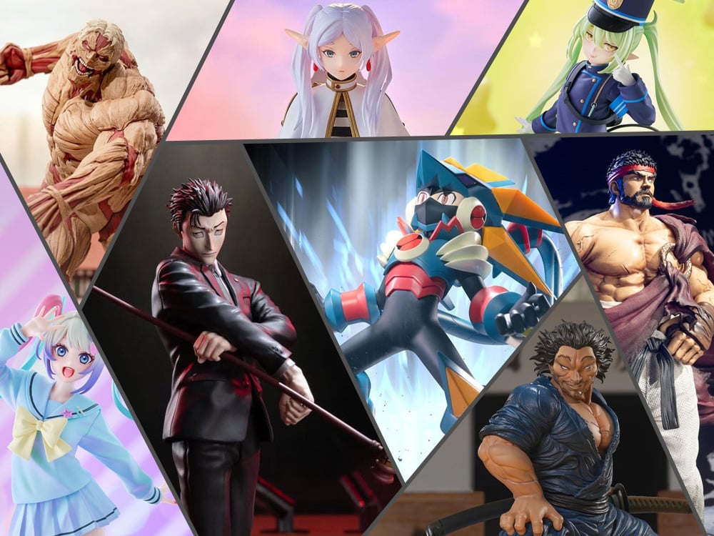Image of New Sega Anime & Video Game Figures