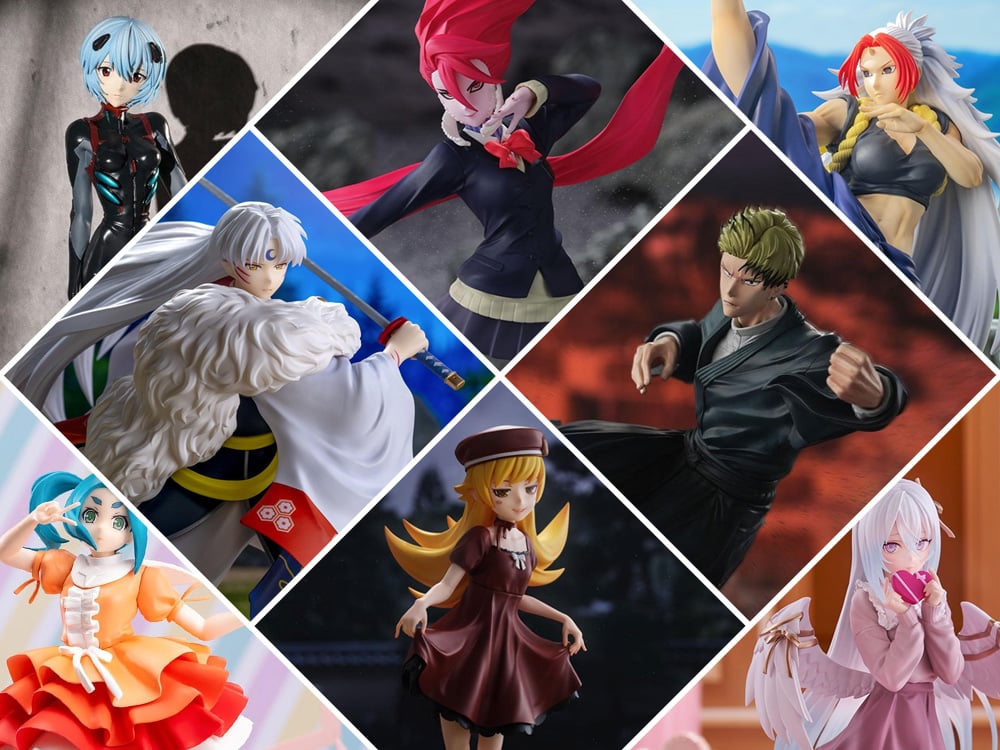 Image of New Sega Anime & Video Game Figures