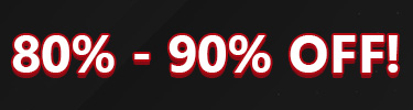 80%-90% Off!