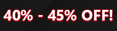 40%-45% Off!