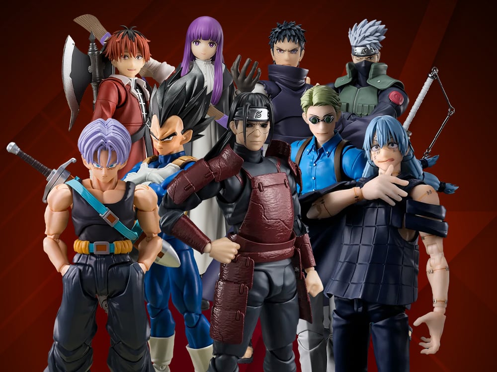 Image of S.H.Figuarts: Naruto, Dragon Ball, Jujutsu Kaisen, Frieren, Kamen Rider & More!