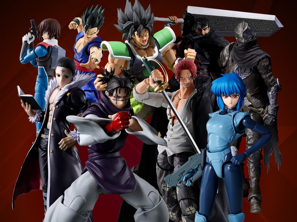 Image of S.H.Figuarts: Jujutsu Kaisen, Dragon Ball, One Piece, GitS, Hunter x Hunter & More!