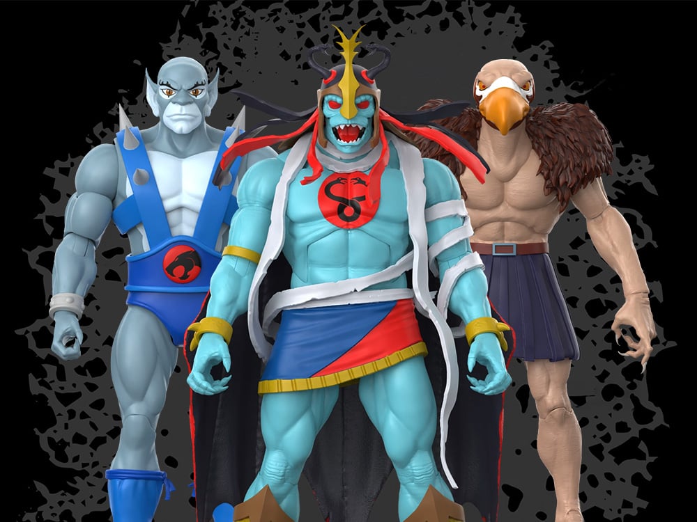 ThunderCats Deluxe Mumm-Ra, Panthro and Vultureman Action Figures & More!