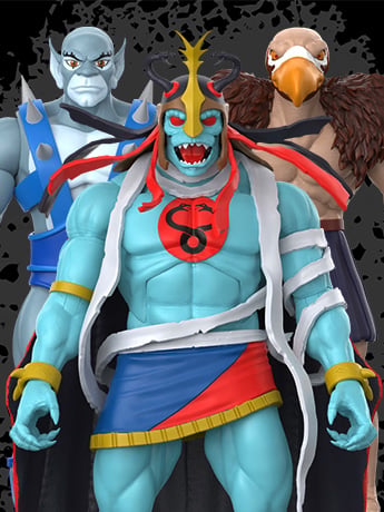 ThunderCats Deluxe Mumm-Ra, Panthro and Vultureman Action Figures & More!