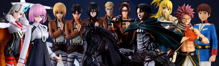 Image of Ichibansho: Attack on Titan, Fairy Tail, Gundam, Fate & More!