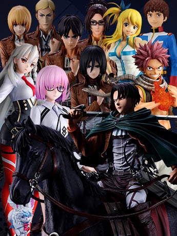 Image of Ichibansho: Attack on Titan, Fairy Tail, Gundam, Fate & More!