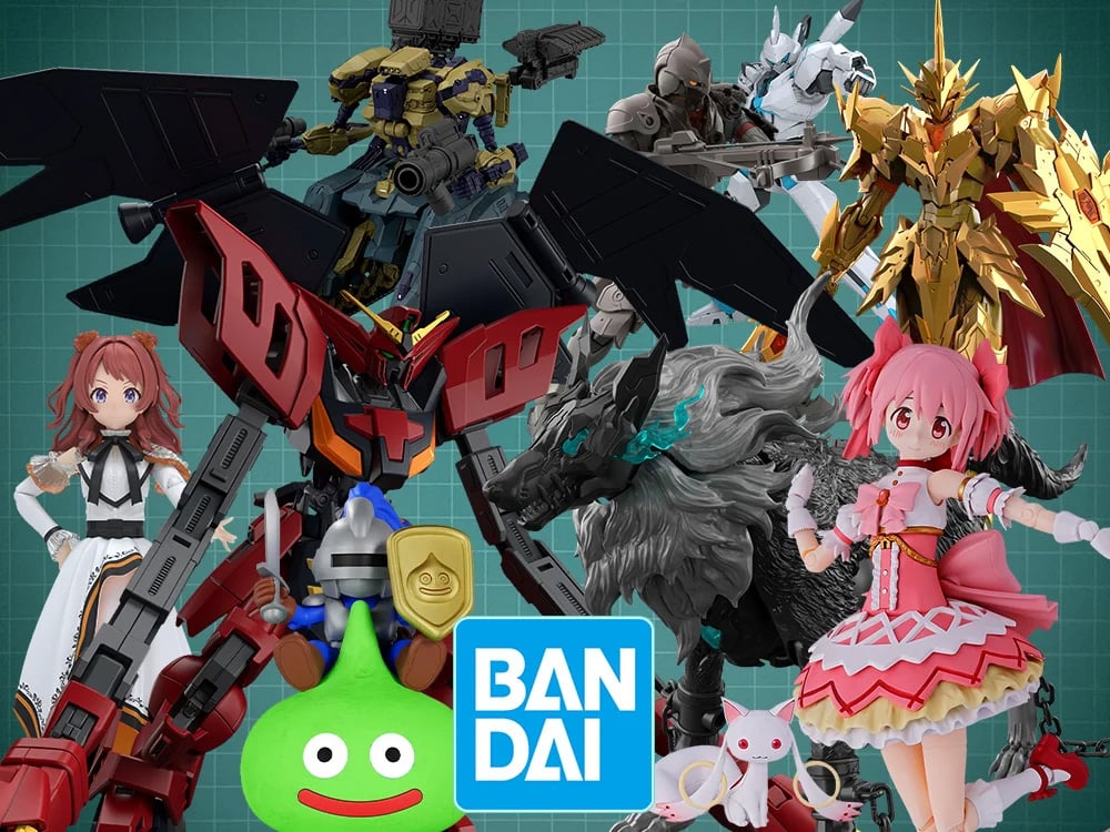 Image of Bandai Model Kits: Gundam, 30MM/MS/MF, Dragon Quest, Armored Core, Puella, Blue Archive & More!
