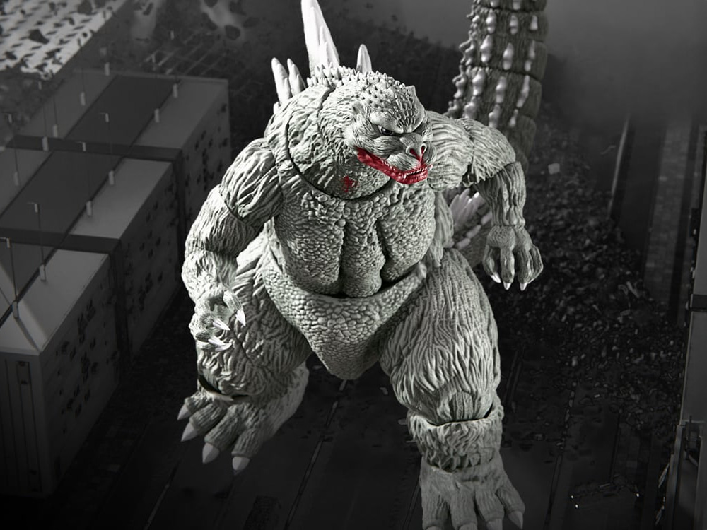 Image of Toho ULTIMATES! Godzilla '89 (Greyscale Comic Book - Thirsty For Blood Ver.) Action Figure