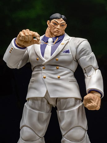 Image of Baki Hanma: Son of Ogre Storm Arena Kaoru Hanayama 1/12 Scale Action Figure & More!