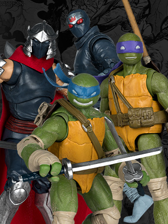 Image of Teenage Mutant Ninja Turtles Page Punchers 5" Action Figures with Comic