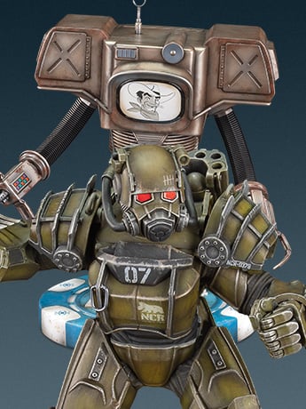 Image of Fallout (TV Series) NCR Power Armor & Victor (Securitron) Figures & More!
